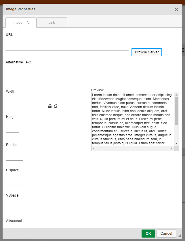 image properties