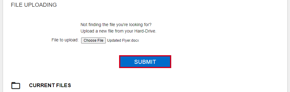 submit button