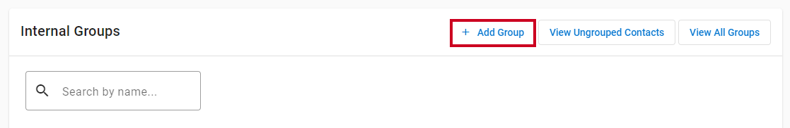Add group button.
