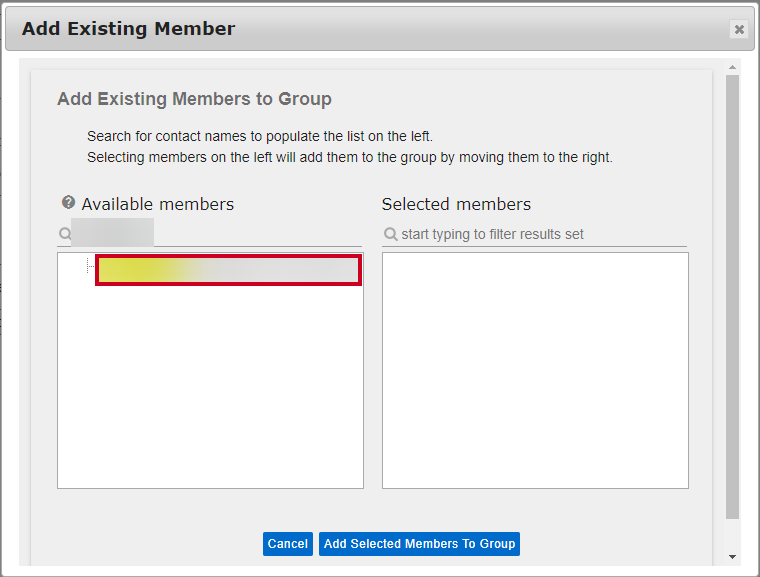 example available member