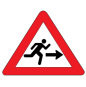 Immediate evacuation symbol.