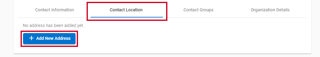 Add New Address.