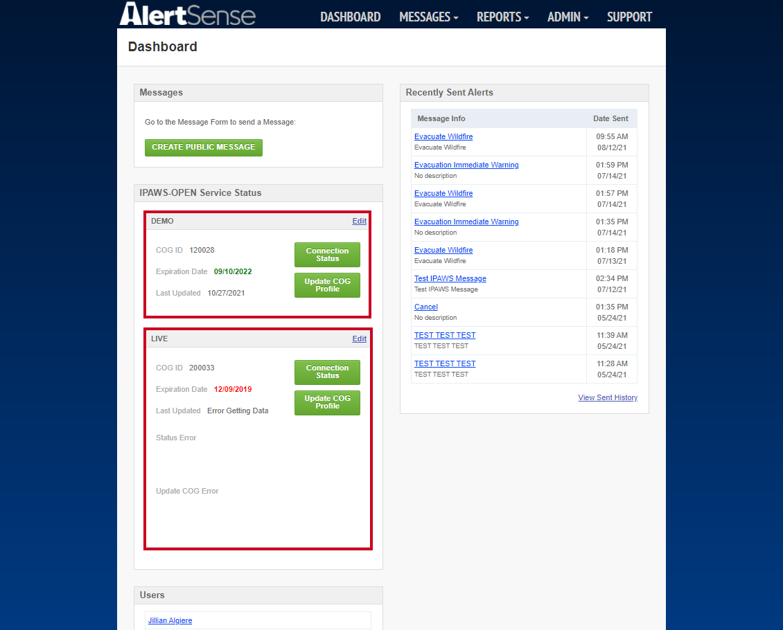 Mass Notification - IPAWS - service status.png