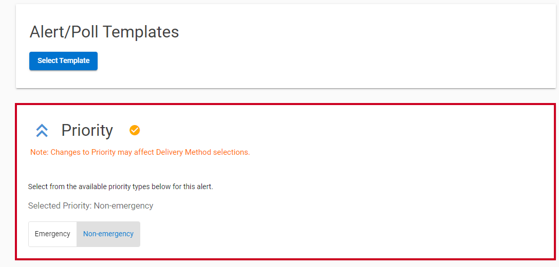 Alerts Priority.