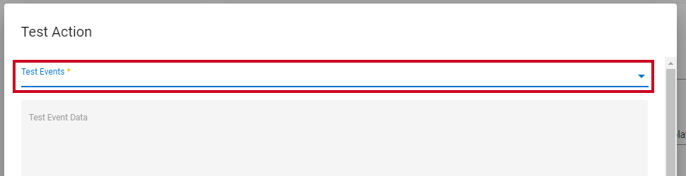 Test events.